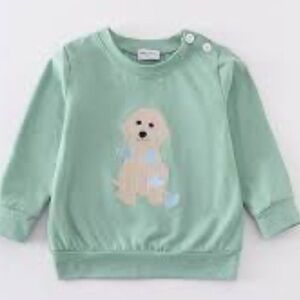 NWT Abby & Evie Kids Shirt with Puppy Design